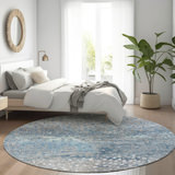 Kochi Gray Washable Area Rug - 8′0″ X 8′0″ thumbnail 2