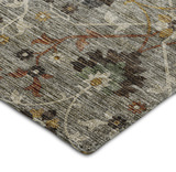 Silk Road Pewter Washable Area Rug - 5′0″ X 7′6″ thumbnail 2