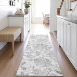 Silk Road Linen Washable Area Rug - 2′3″ X 7′6″ thumbnail 2