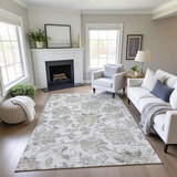 Silk Road Linen Washable Area Rug - 5′0″ X 7′6″ thumbnail 3