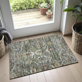 Silk Road Basil Washable Area Rug - 2′6″ X 3′10″ thumbnail 3