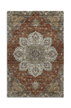 image Silk Road Paprika Washable Area Rug - 2′6″ X 3′10″