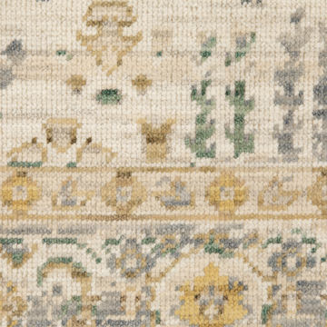 Acacia Beige/Tan Area Rug - 9′10″ X 12′10″
