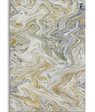 Ravenna Linen Washable Area Rug - 3′0″ X 5′0″