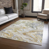Ravenna Linen Washable Area Rug - 8′0″ X 10′0″ thumbnail 3