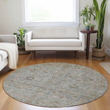 Ravenna Taupe Washable Area Rug - 8′0″ X 8′0″ thumbnail 2