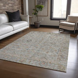 Ravenna Taupe Washable Area Rug - 5′0″ X 7′6″ thumbnail 3