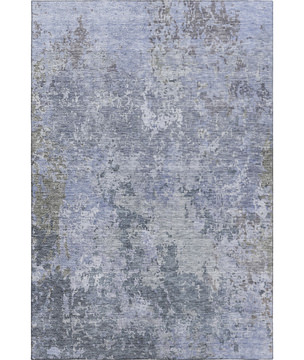 image Bresca Blue Washable Area Rug - 2′6″ X 3′10″