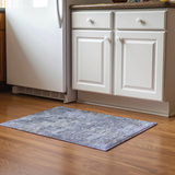 Bresca Blue Washable Area Rug - 2′6″ X 3′10″ thumbnail 3