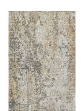 image Bresca Terracotta Washable Area Rug - 5′0″ X 7′6″