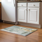 Bresca Seafoam Washable Area Rug - 2′6″ X 3′10″  thumbnail 3