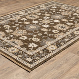Acacia Kashan/Coffee Area Rug - 2′0″ X 3′0″ thumbnail 7