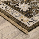 Acacia Kashan/Coffee Area Rug - 2′0″ X 3′0″ thumbnail 8
