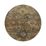 Silk Road Clove Washable Area Rug - 8′0″ X 8′0″ thumbnail 1