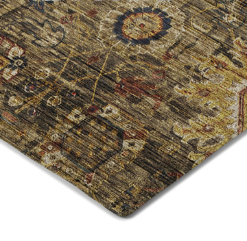 Silk Road Clove Washable Area Rug - 2′6″ X 3′10″