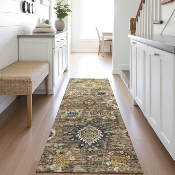 Silk Road Clove Washable Area Rug - 2′3″ X 7′6″