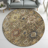 Silk Road Clove Washable Area Rug - 8′0″ X 8′0″ thumbnail 2
