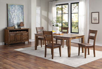 Camden Dining Table With 4 Dining Chairs