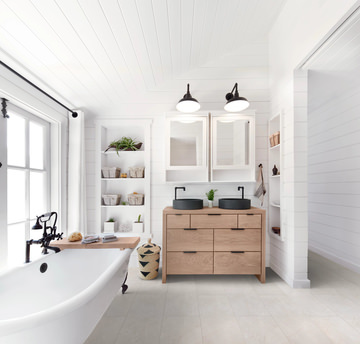 Coretec Tile - Serena Limestone