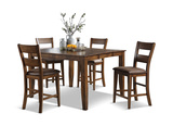 Camden Counter Table With 4 Counter Stools thumbnail 1