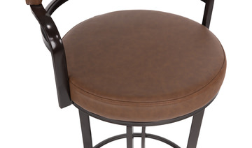 Suni Bronze Swivel Barstool