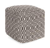 Daisy Square Pouf thumbnail 1