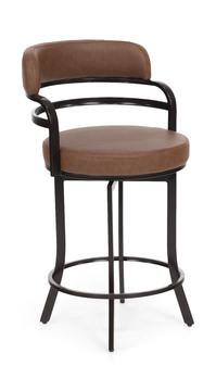 image Suni Bronze Swivel Counterstool