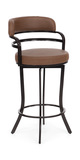 Suni Bronze Swivel Barstool thumbnail 1