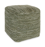 Birch Square Pouf thumbnail 1