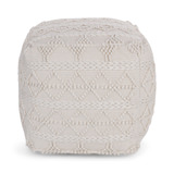 Leah Square Pouf thumbnail 2