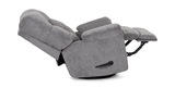 Amos Swivel Rocker Recliner - Charcoal thumbnail 4