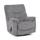 Amos Swivel Rocker Recliner - Charcoal thumbnail 1