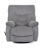 Amos Swivel Rocker Recliner - Charcoal thumbnail 2