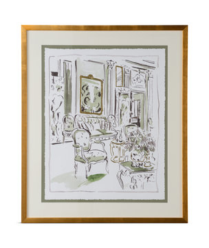 image The Vintage Room IV Framed Art