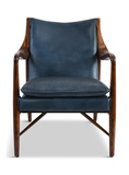 Kiannah Leather Club Chair thumbnail 2