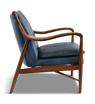 Kiannah Leather Club Chair