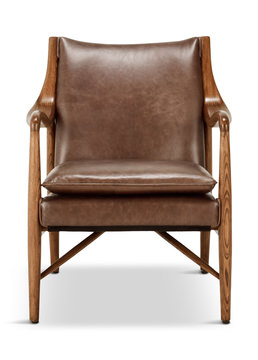 Kiannah Leather Club Chair