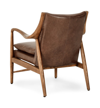 Kiannah Leather Club Chair