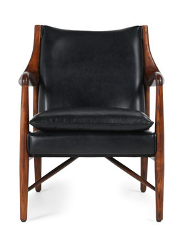 Kiannah Leather Club Chair