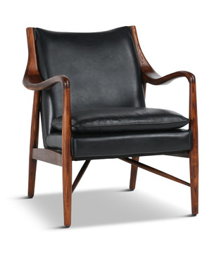 image Kiannah Leather Club Chair