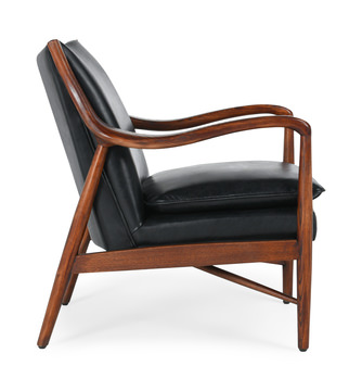 Kiannah Leather Club Chair