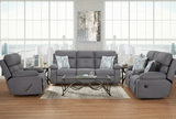 Bennett Reclining Sofa - Asphalt thumbnail 3