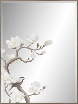 image Oriental Magnolia Mirror II