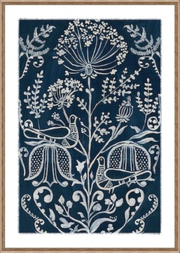 image Moonlit Petals I Framed Art