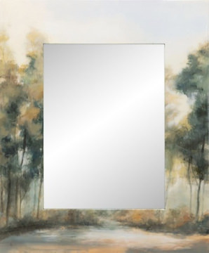 image Forest Road Mirror
