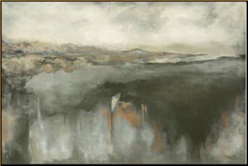 image Reservoir In Verdant Framed Art