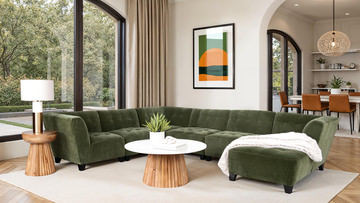 Rambler II 6 Piece Sectional - Right Chaise