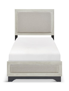 Beach Shoreline Twin Panel Bed