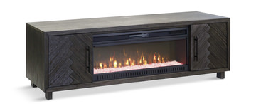 image Brookings 80″ Fireplace Console