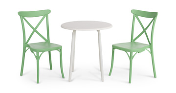 Heron 6 Patio Set - Green